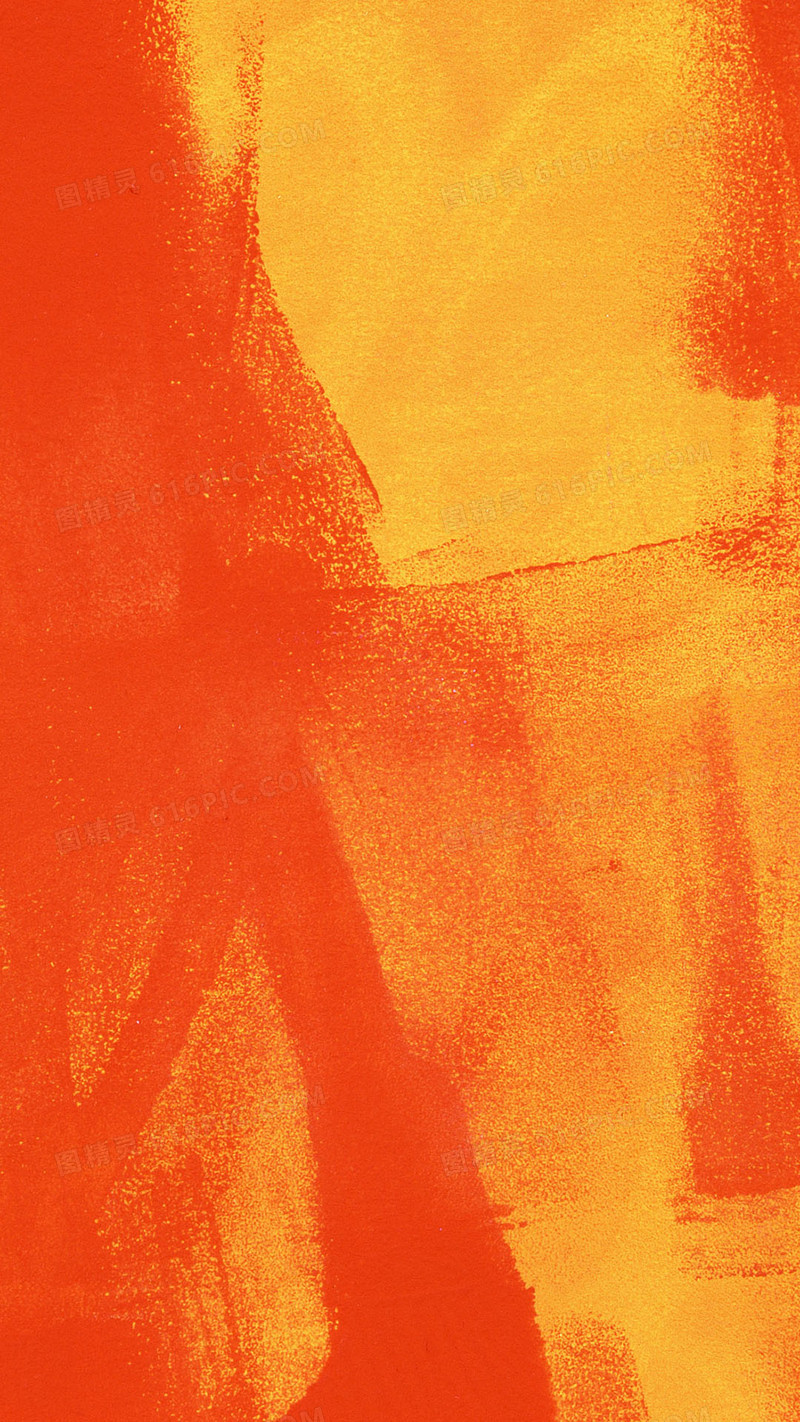 红黄渐变抽象纹理H5背景素材
