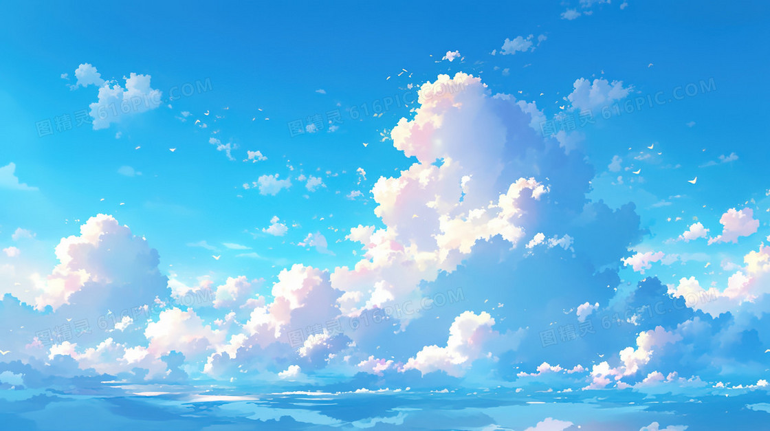 彩色唯美运动浪漫装饰背景