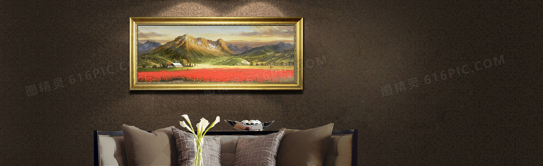 油画绘画背景