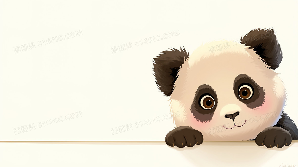 熊猫卡通壁纸