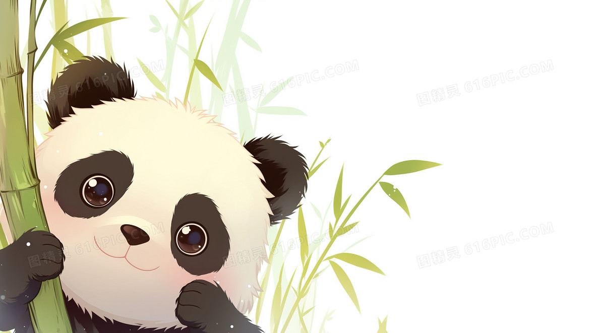 熊猫卡通壁纸