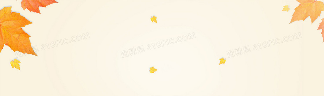 秋季上市淘宝banner壁纸