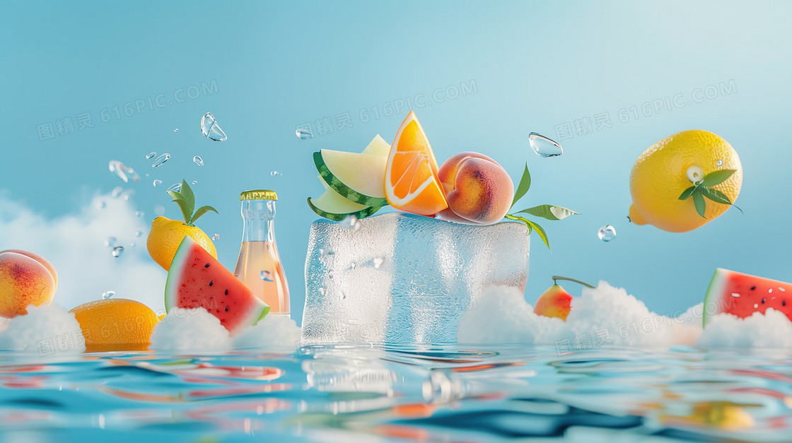 香味浓郁果酒背景