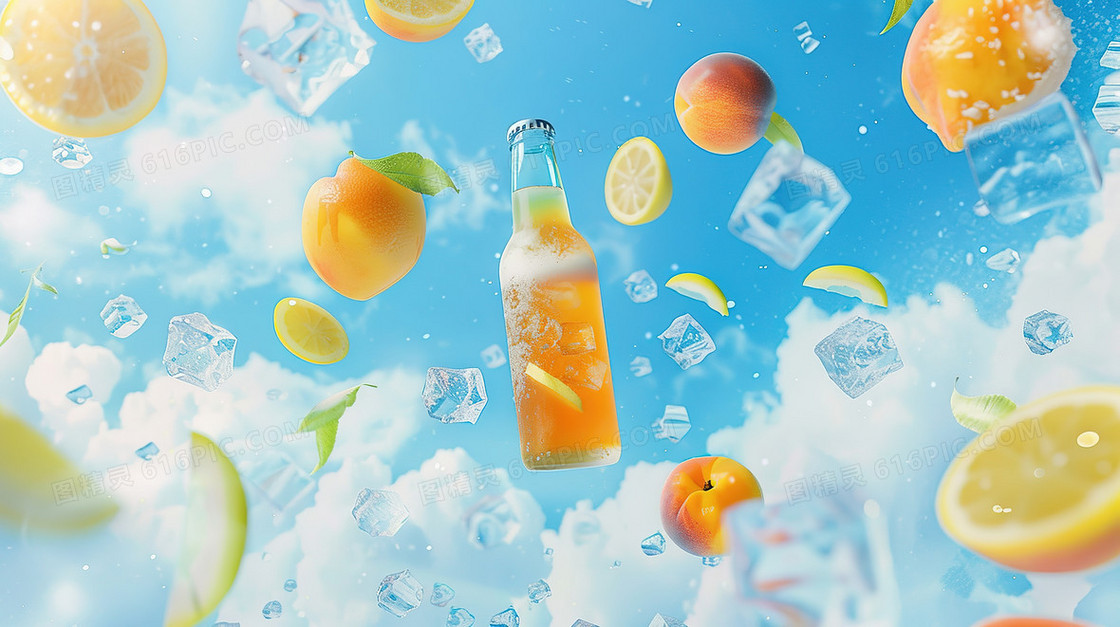 香味浓郁果酒背景