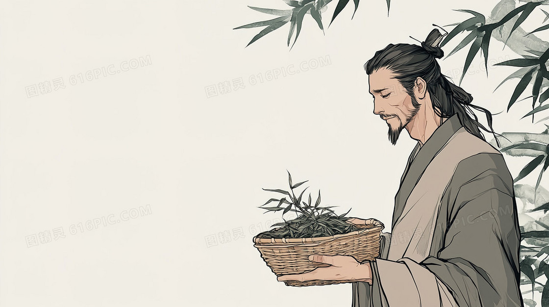 简约古人治病背景
