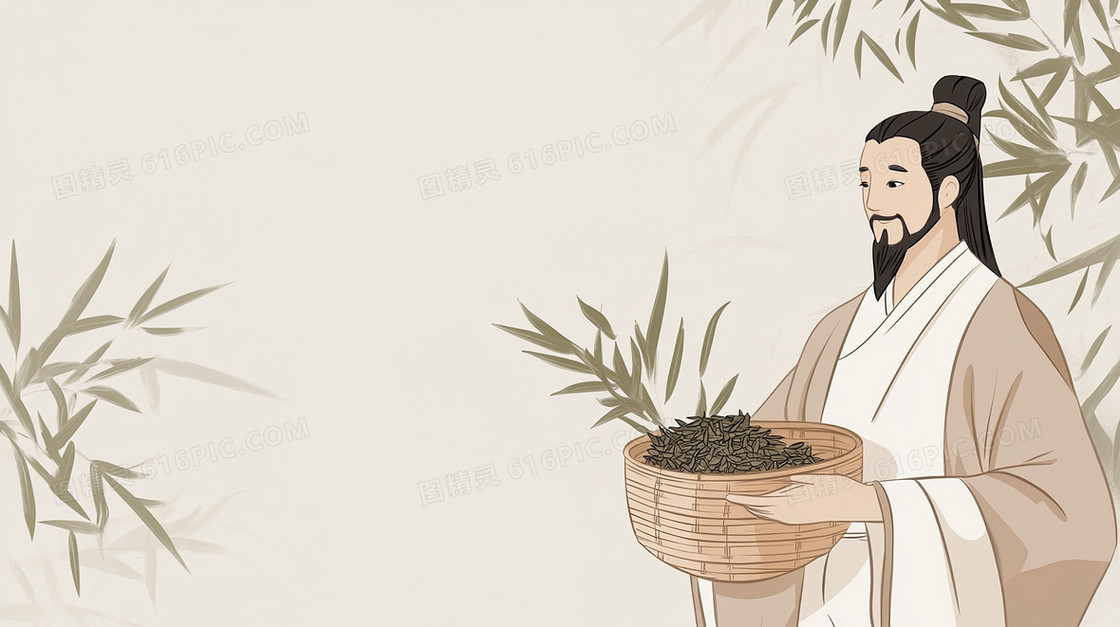 简约古人治病背景