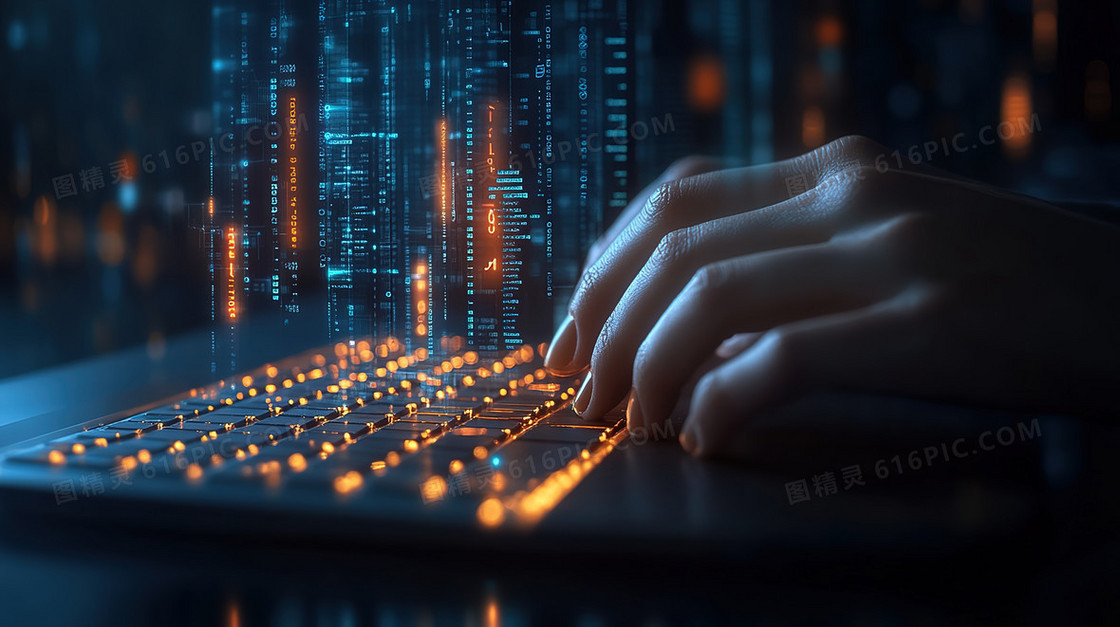 商务科技办公背景