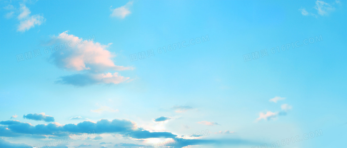 高清婚纱外景蓝天白云背景背景图片下载_1920x820像素jpg格式_编号vg