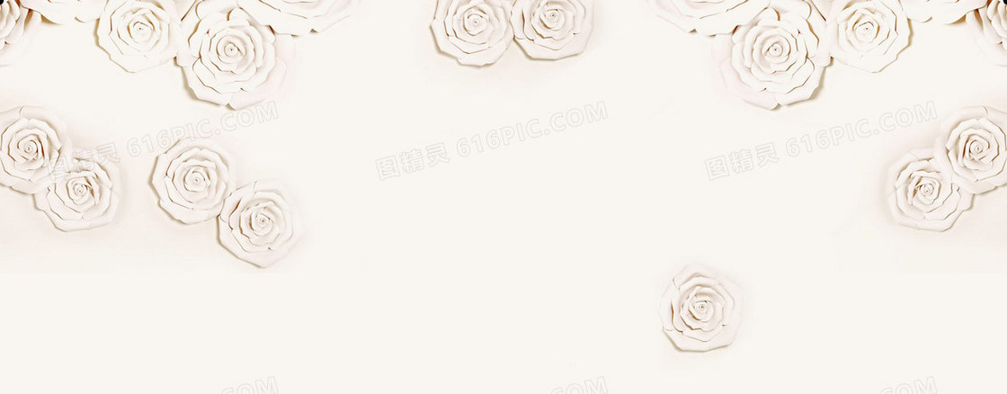 立体玫瑰花淘宝背景