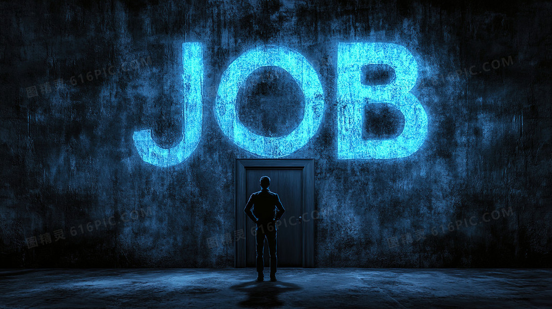 创意job人物背景