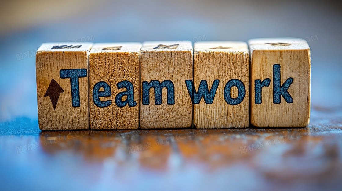 teamwork创意背景