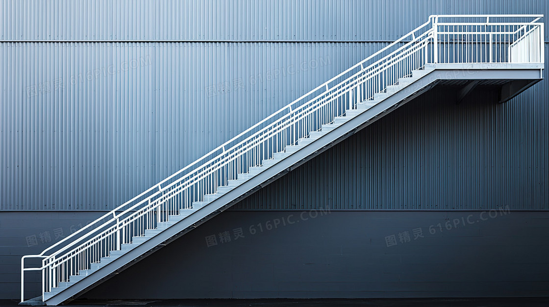 简约过道楼梯创意背景