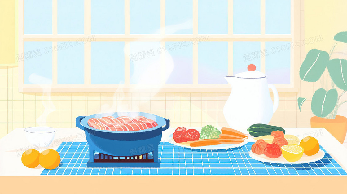 冬季静谧时光背景