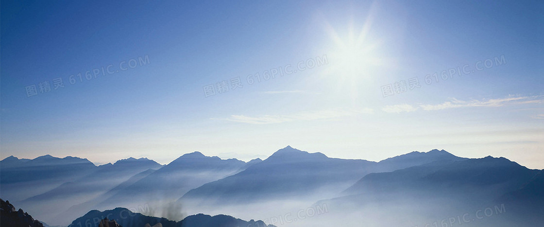 古典山水风景背景