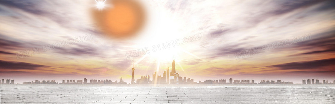 城市商务背景banner