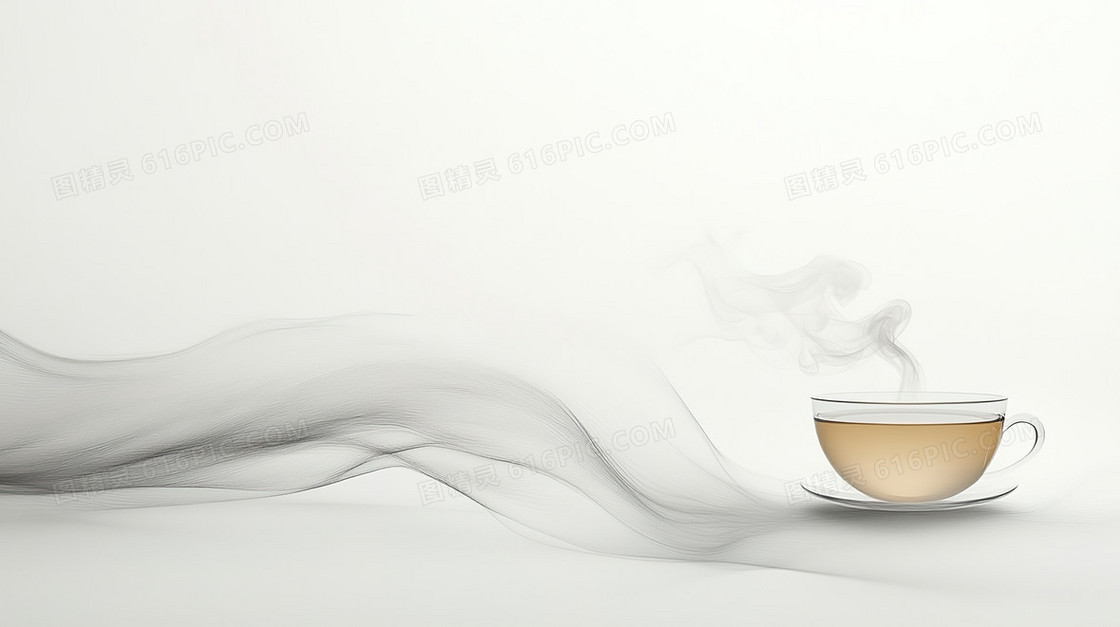 简约茶品文化背景