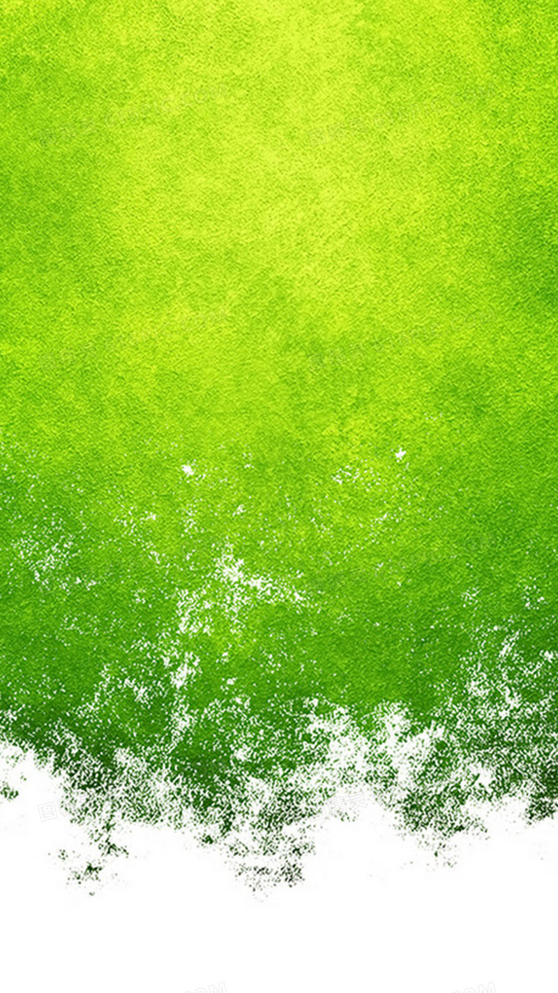 绿色油漆h5背景