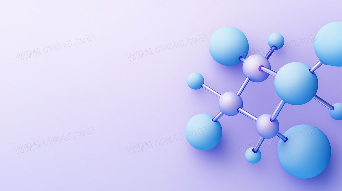 医疗医学基因分子创意背景