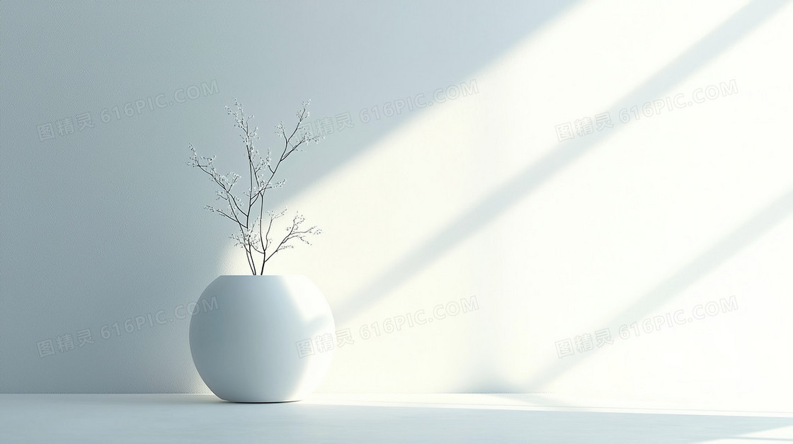 小清新绿植植物背景