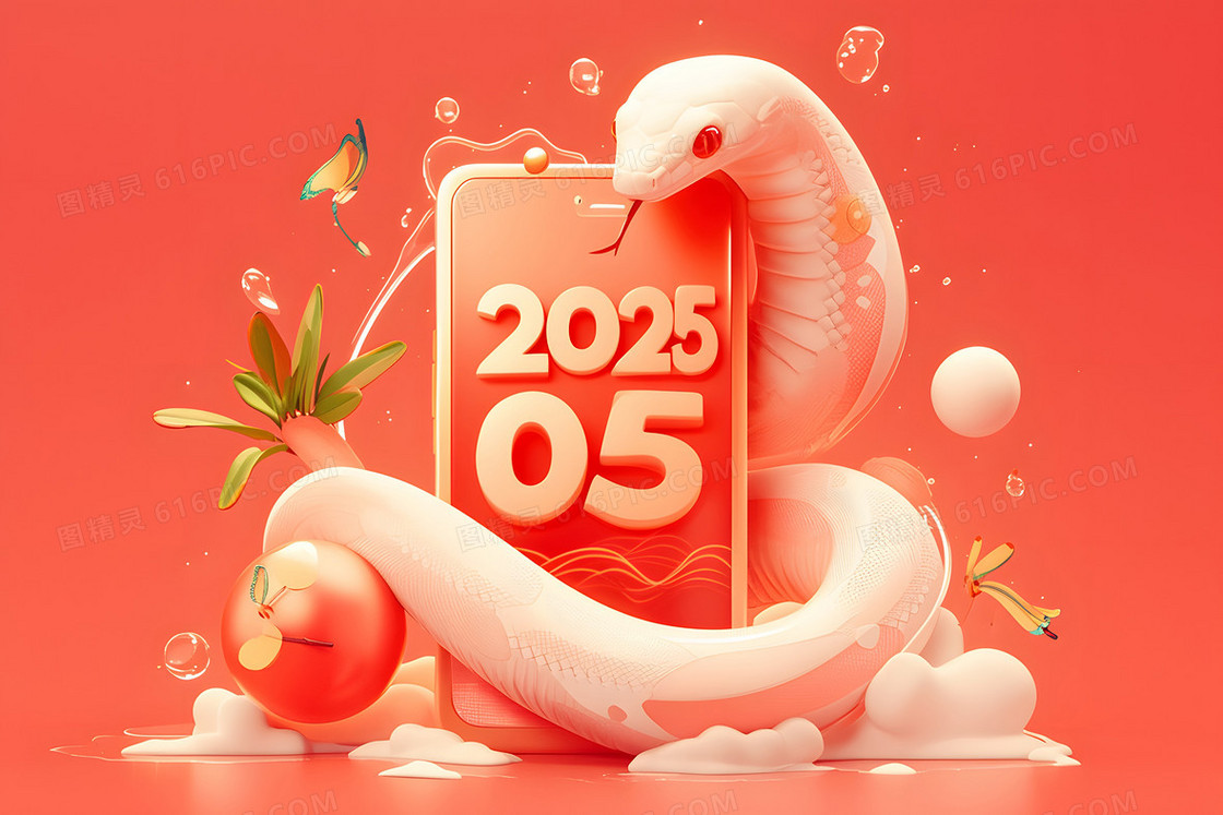 简约创意2025背景