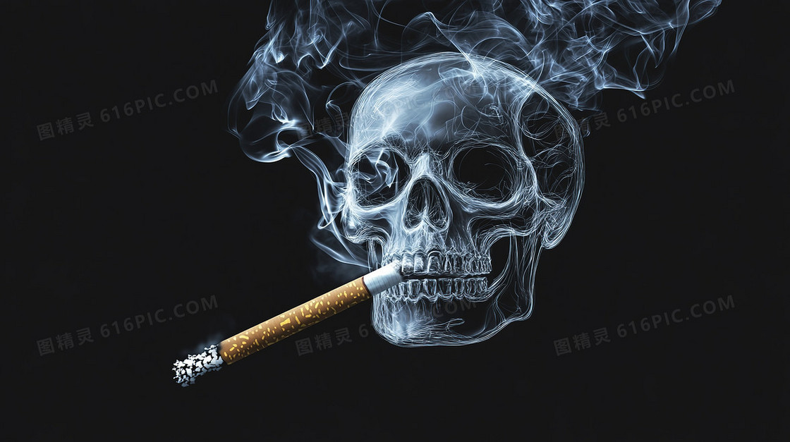 吸烟有害健康背景