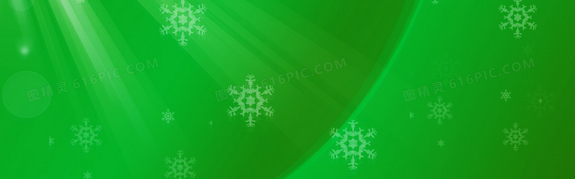 绿色背景banner
