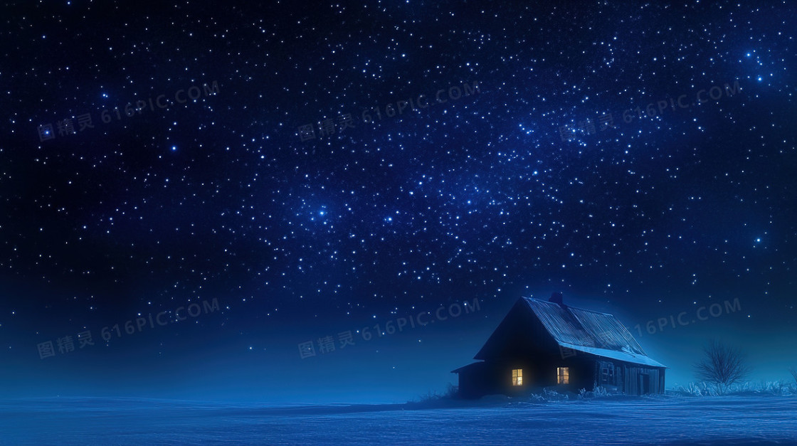 户外星空夜晚背景