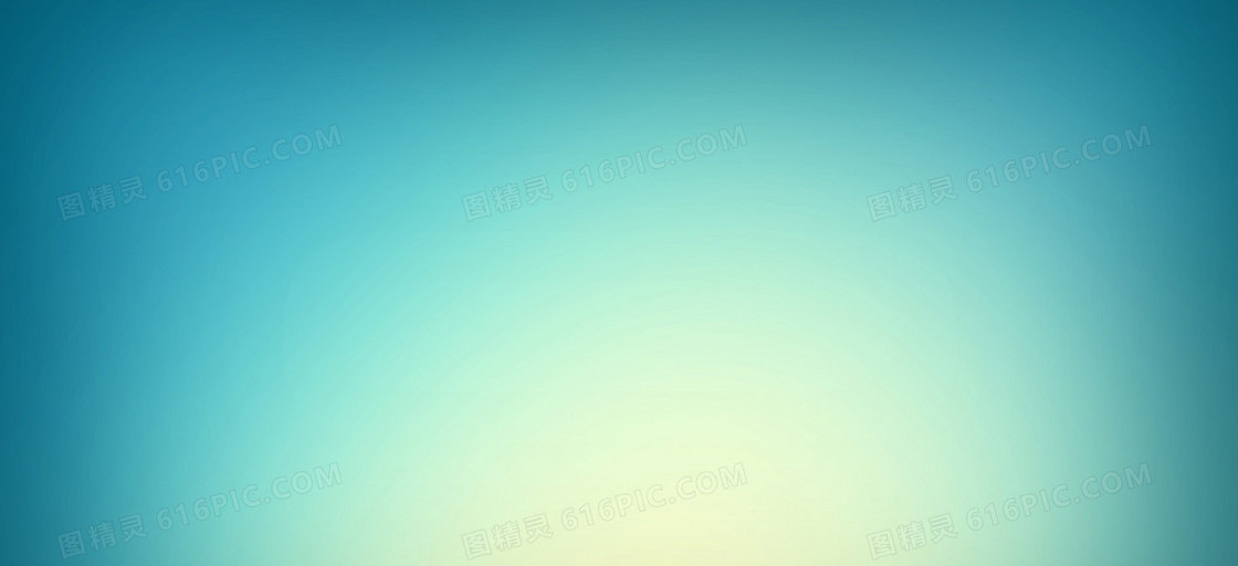 蓝色海底世界简约梦幻背景图