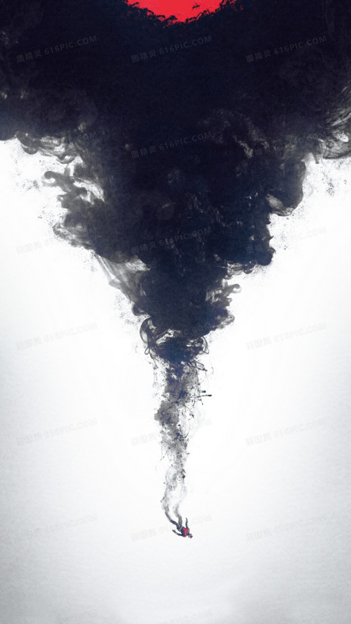 大气中国风水墨h5背景