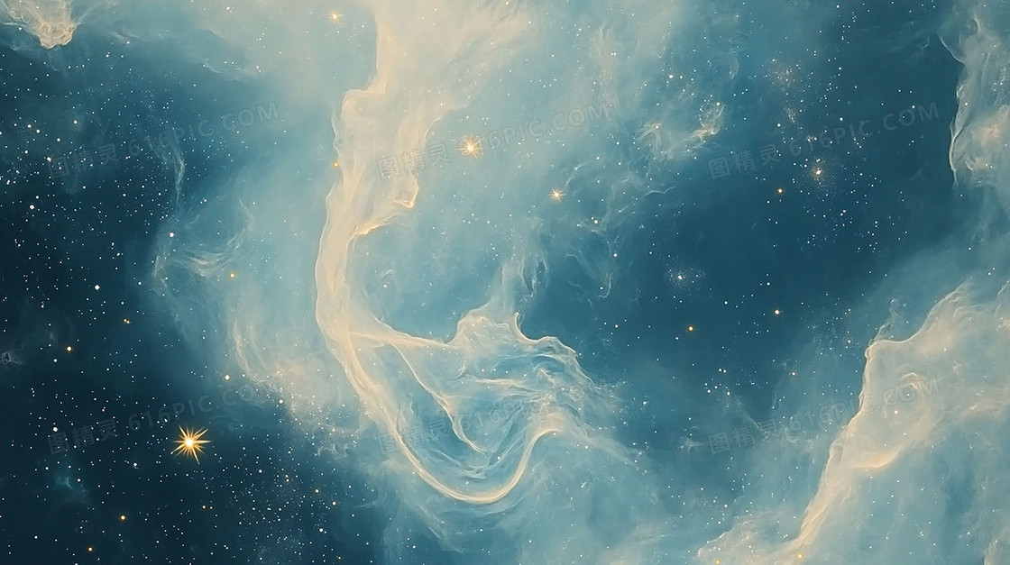 唯美梦幻浪漫星空背景