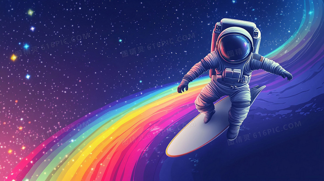唯美梦幻浪漫星空背景