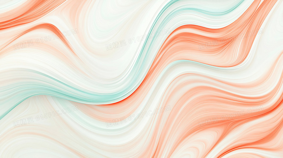 波浪极简纹理背景