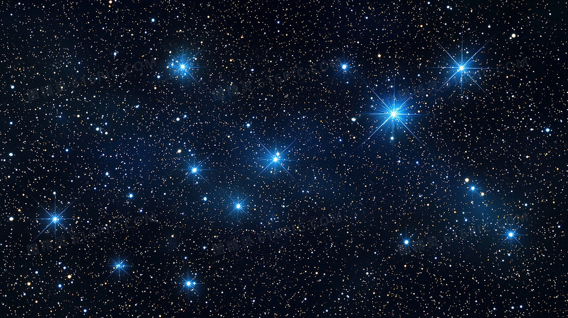 简约清新星星背景