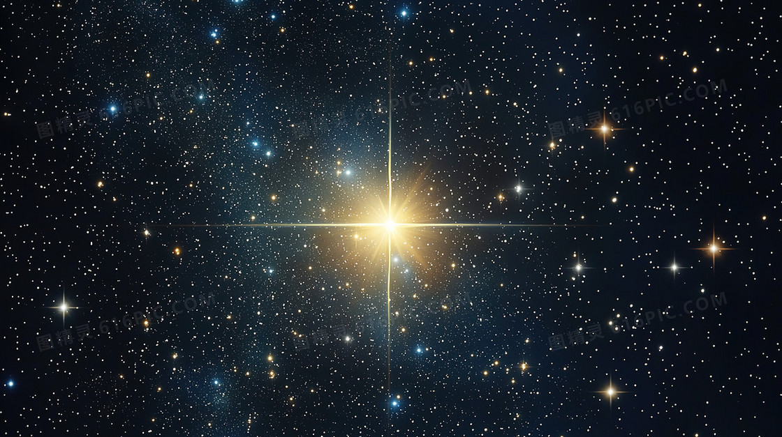 简约清新星星背景