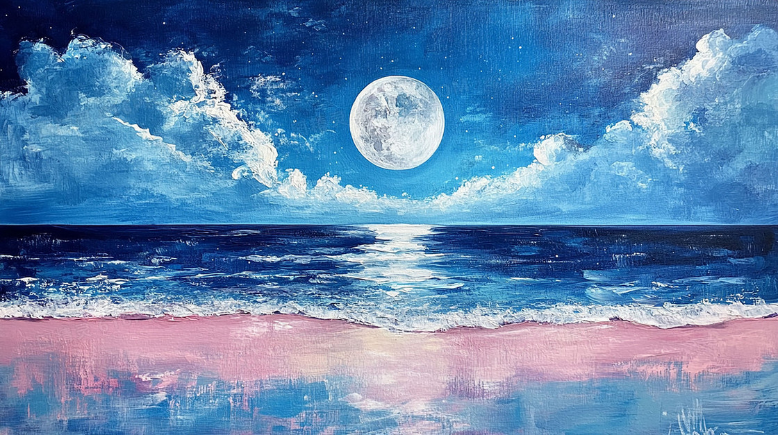 石英砂肌理风格海上背景