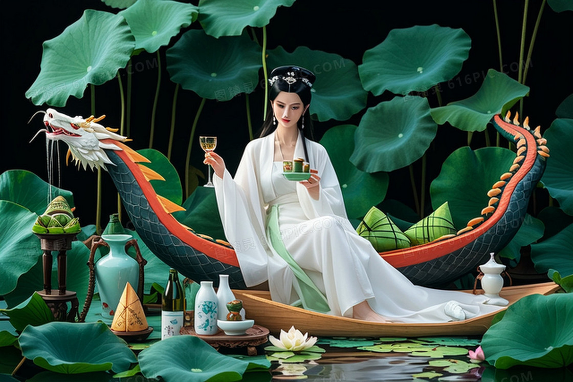 在这个如诗如画的场景中