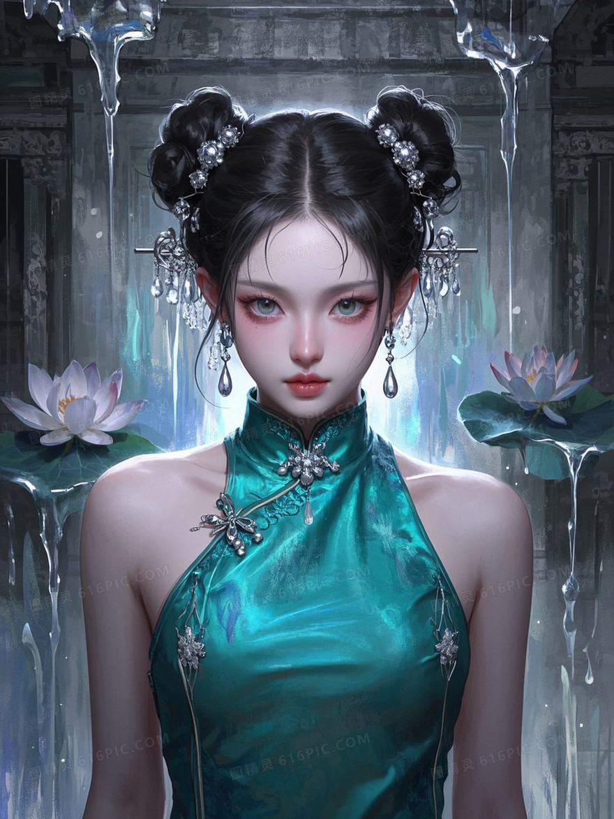 超现实人像绘画中式美学