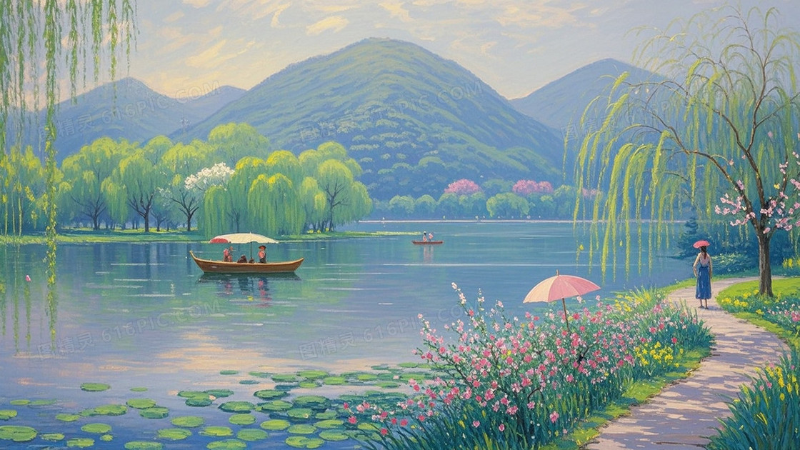 杭州西湖美景
