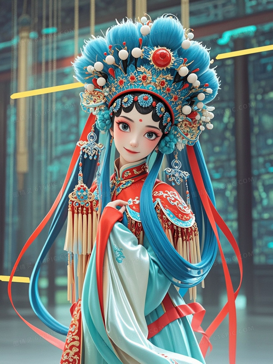 3d建模风格二次元美学