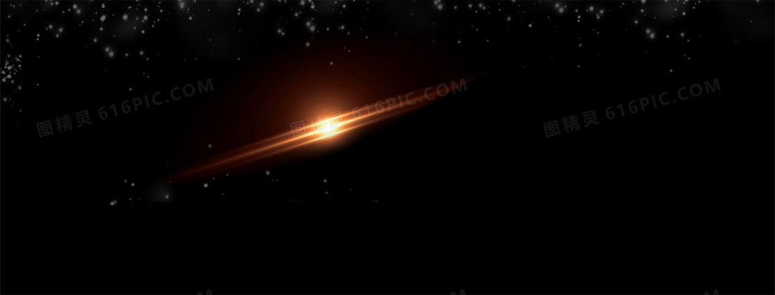 黑色宇宙星空光束背景banner