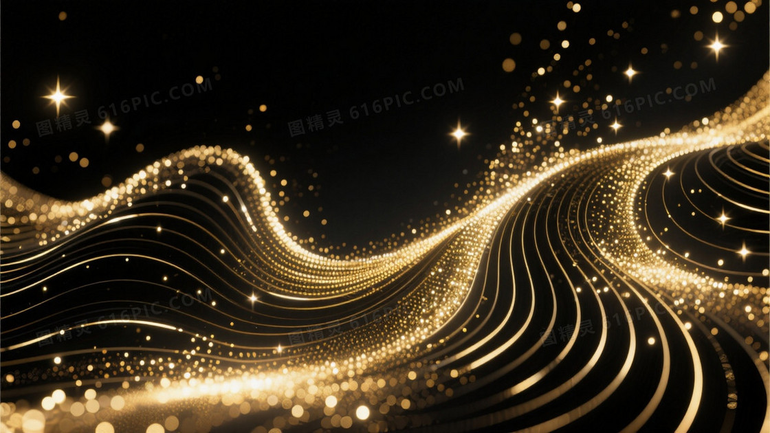 一张背景图线条装饰低调奢华