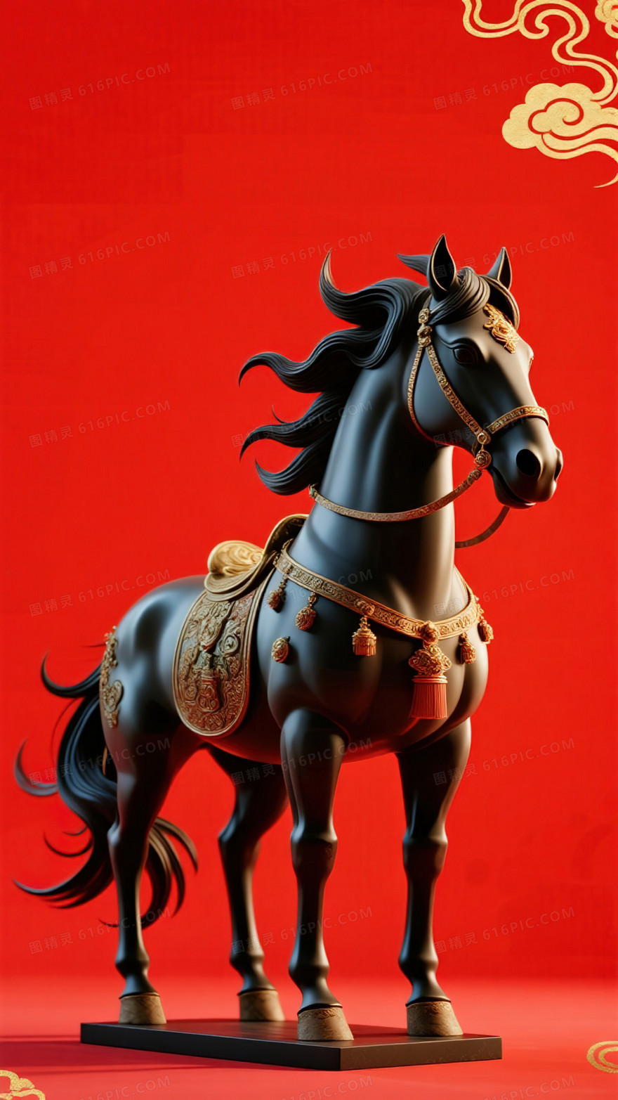 2026年中国新年喜庆背景