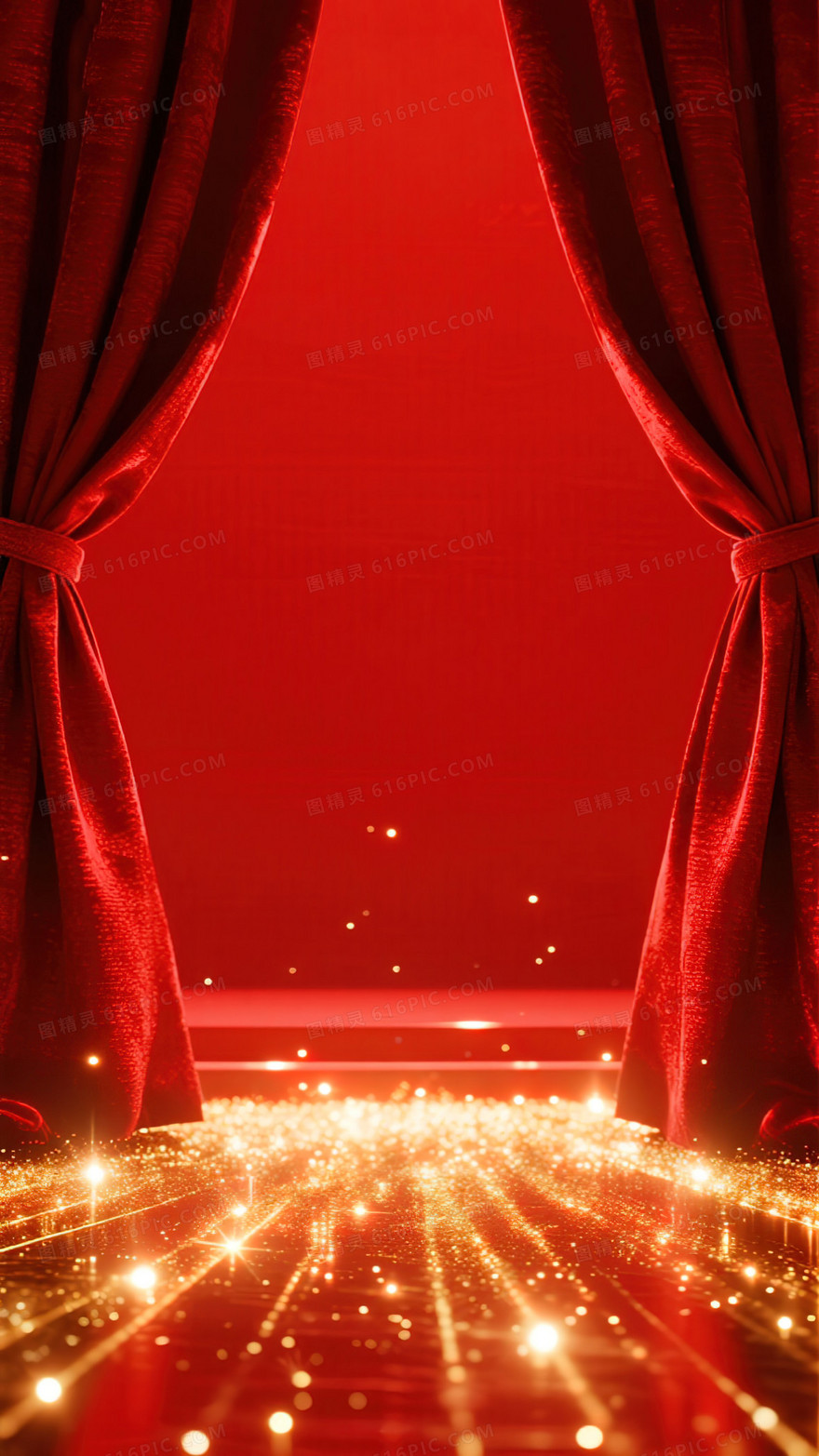 2026年中国新年喜庆背景