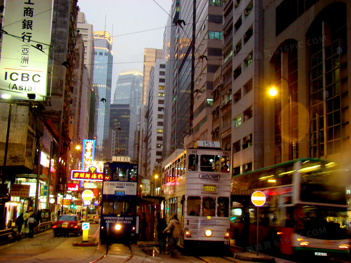 香港夜景圖片