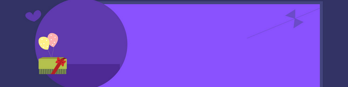 卡通母婴产品背景banner