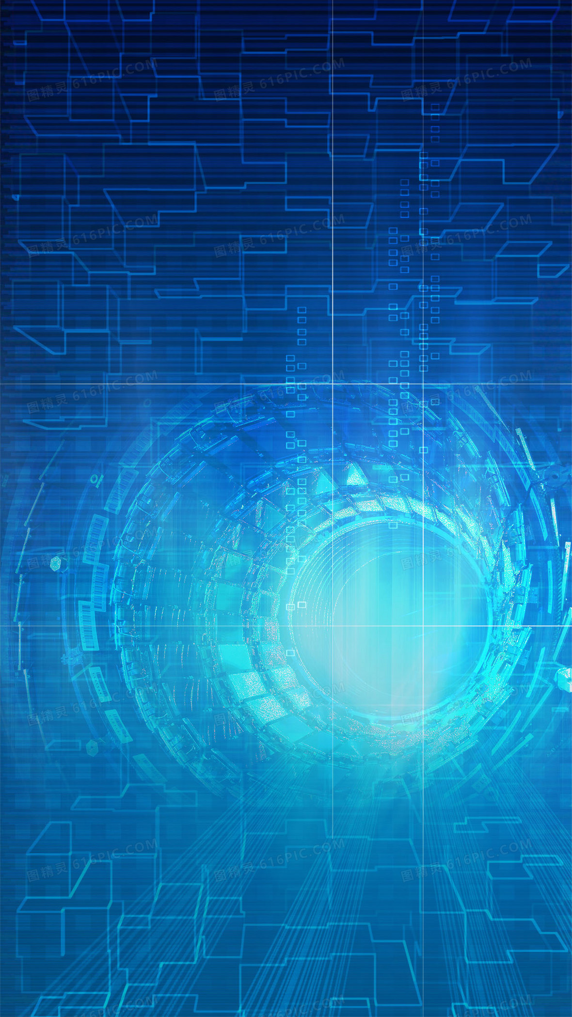 科技时空门h5背景