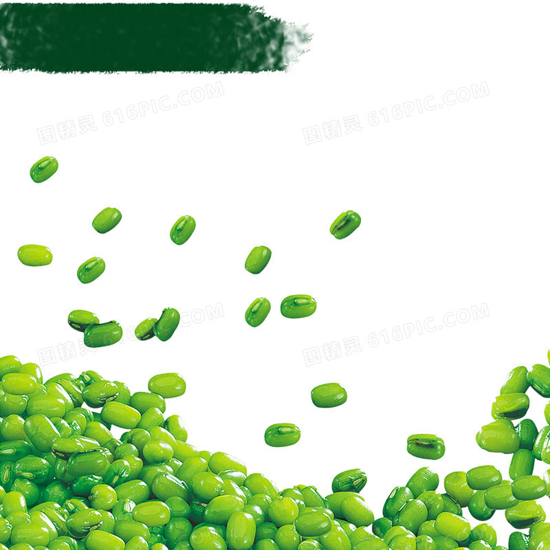 绿豆素材主图
