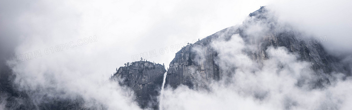 山林奇石背景