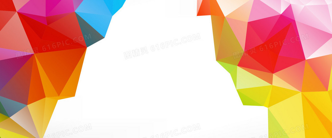 时尚多边形背景