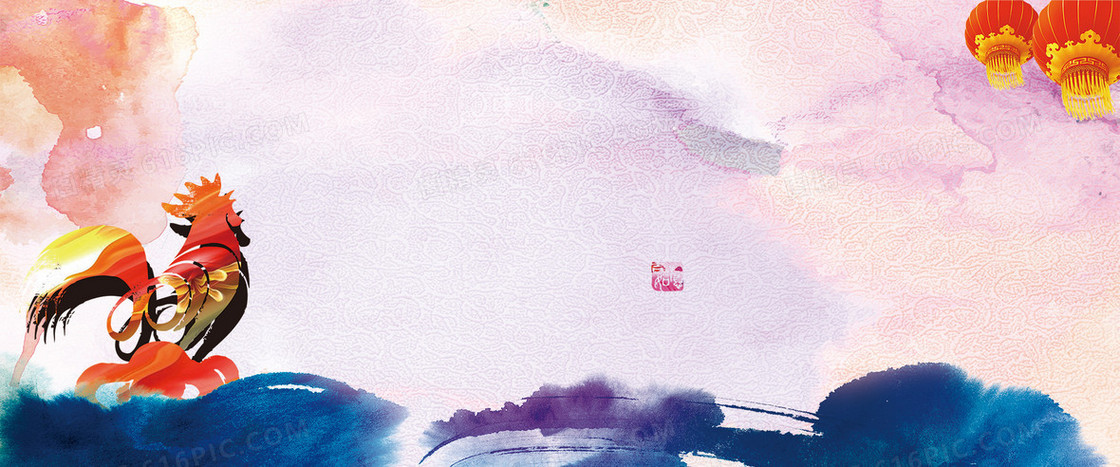 迎新春背景海报banner